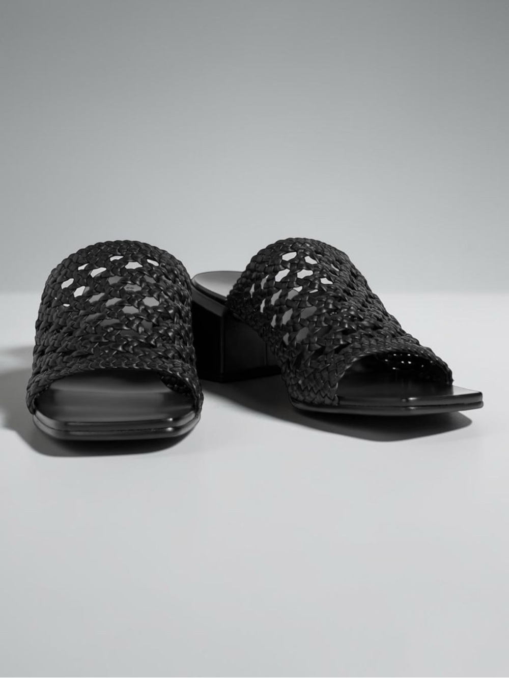 SIMKHAI Elia woven leather mules Size 36 - Picture 2 of 8